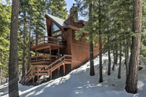 Modern Tahoe Donner Retreat with Deck and Grill!